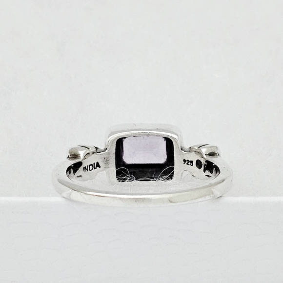 Silpada Sterling Silver 'Misty Morning' Faceted Amethyst Ring Size 11.5  R1158 - Picture 11 of 16
